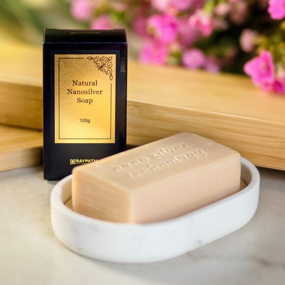 RAYPATH Grey Soap with Nanosilver 100g - Picture 2 of 2